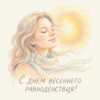 Открытки с днем весеннего равноденствия: 60+ картинок и поздравлений