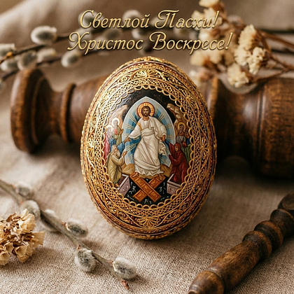 «Христос Воскрес!» Открытки с Пасхой: 140+ картинок и поздравлений