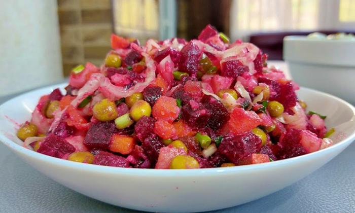 Классический винегрет, но с новым вкусом. Все дело в правильной заправке