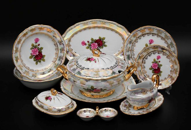 Фарфоровая посуда – создаваемая веками изысканность (53 фото)