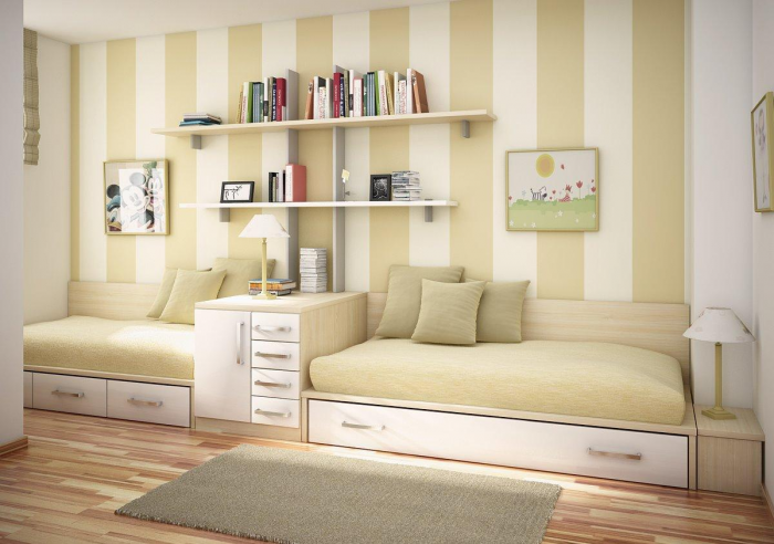 Обои в комнату для подростка: интересные сочетания и новые идеи (43 фото)