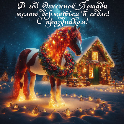 Открытки с Новым годом 2026: скачать 150+ картинок и поздравлений