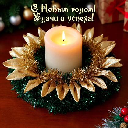 Открытки с Новым годом 2026: скачать 150+ картинок и поздравлений