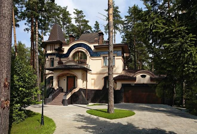 Архитектурные стили домов и коттеджей: как выбрать свое направление (131 фото)