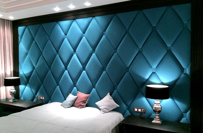 Мягкие стеновые панели – новое звучание старинного декора помещений (65 фото)