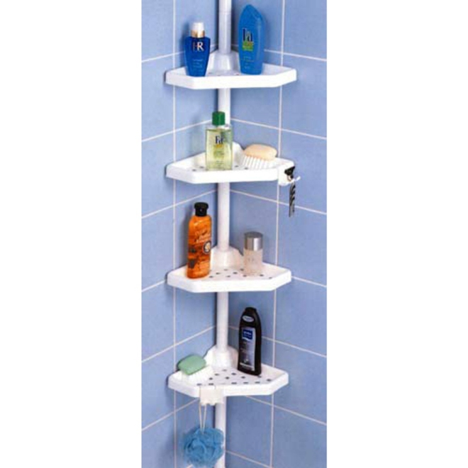 Полки в ванную комнату: фото, виды, материалы изготовления (78 фото)