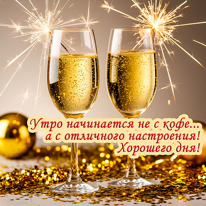 Открытки с пожеланием хорошего дня: 80+ оригинальных картинок и приятных фраз